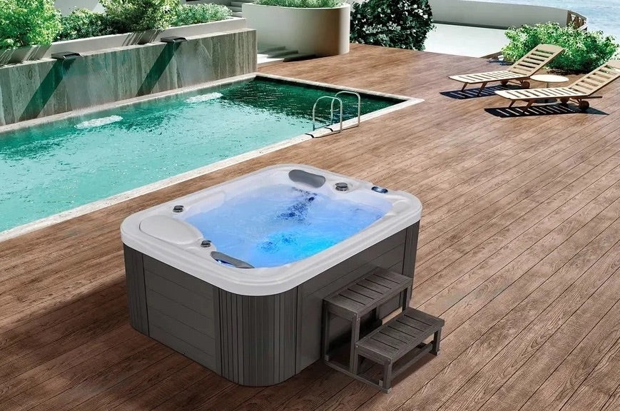 3-Person Hot Tub - Casey by Luxury Spas on Find Your Bath