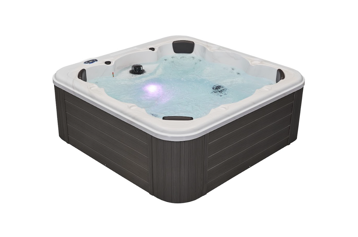 Luxury Spas "Denali" 7-Person Hot Tub w/ BlueTooth & 64 Jets | Studio Series WS-299