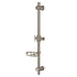 PULSE ShowerSpas Brushed Nickel Adjustable Slide Bar ShowerSpa Shower Panel Accessory