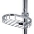 PULSE ShowerSpas Brushed Nickel Adjustable Slide Bar ShowerSpa Shower Panel Accessory