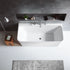 Vinnova Dashiel 67" x 31" Soaking Freestanding Bathtub | 253067-BAT-WH