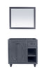 Laviva Odyssey 36" Maple Gray Bathroom Vanity Cabinet | 313613-36