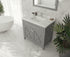 Laviva Wimbledon 36" Bathroom Vanity Set w/ Sink in Gray | 313YG319-36G