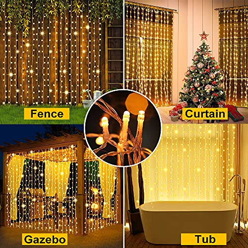 Curtain Lights (Solar) Waterproof Outdoor/Indoor