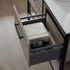 Vinnova Murcia 48" Bathroom Vanity Set in Mexican Oak w/ White Composite Grain Stone Countertop & vessel sink | 701348-MXO-GW