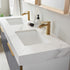 Vinnova Alicante 60" Bathroom Vanity Set in Grey w/ White Sintered Stone Countertop & Under-mount Sink | 701460-MG-SMB