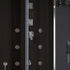 Platinum DZ956F8 Steam Shower-59" x 35" x 87"- Black