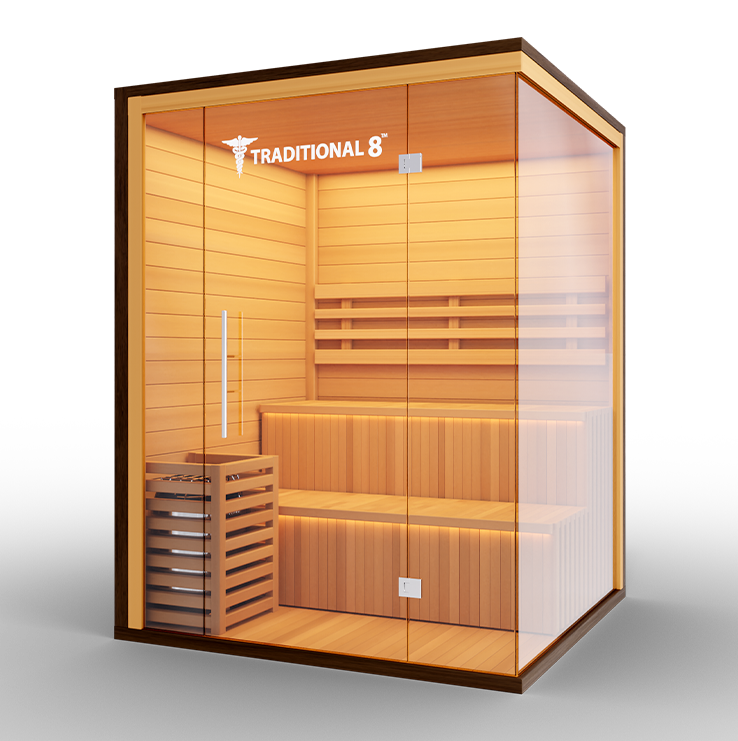 Medical Saunas "Traditional 8 Plus" Steam Sauna