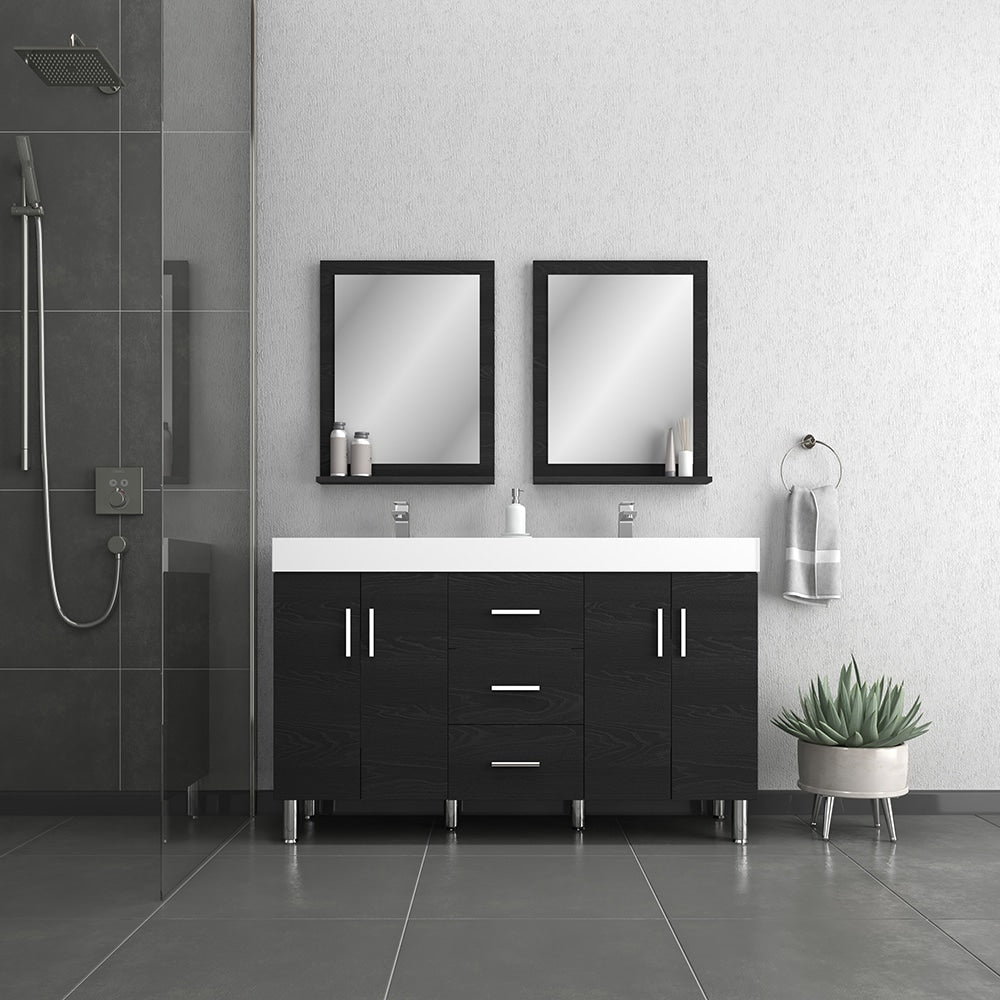 Alya Bath Ripley 56" Double Vanity & Sinks with Sink | AT-8043