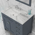 Alya Bath Norwalk 36" Drawer Vanity with Carrera Marble Top | HE-101-36-DR