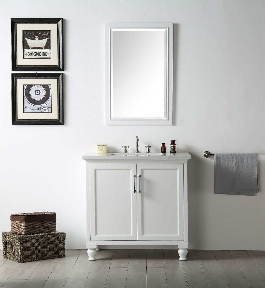 Legion Furniture 36" Bathroom Vanity & Sink WH7536 (36" x 22" x 34")