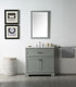 Legion Furniture 36" Bathroom Vanity & Sink WH7636 (36" x 22" x 35")