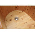 ALFI AB1136 Bathtub Free Standing Cedar Wooden with Tub Filler (61-inch)