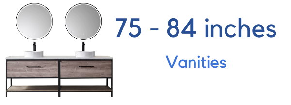 75 to 84-inch Vanity Width