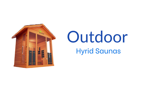 Outdoor Hybrid Saunas