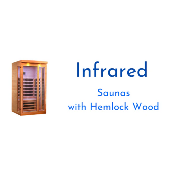 Infrared Sauna with Hemlock Wood