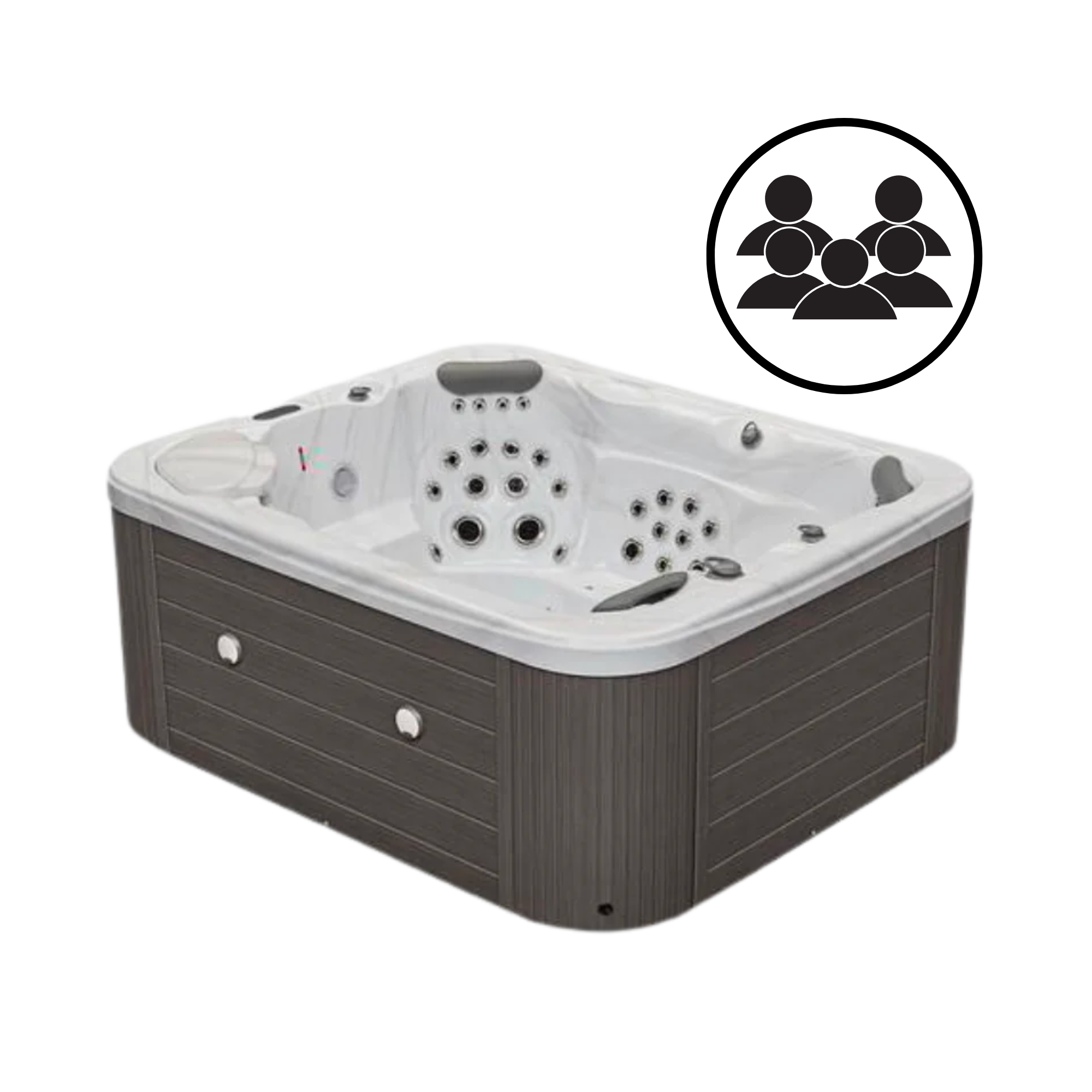 5-Person Hot Tubs