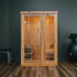 Purchase at Findyourbath.com Sunray "Aston" 1 Person Traditional Sauna - w/ Hemlock - HL100TN