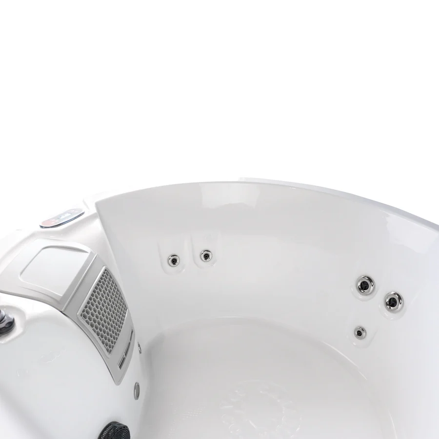 Buy online at Findyourbath.com Canadian Spa Company Okanagan Hot Tub: Portable 4-Person Jacuzzi (KH-10083)