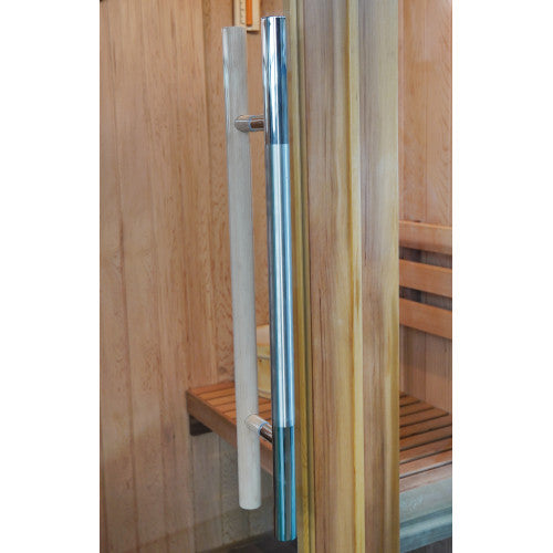 Sunray "Aston" 1 Person Traditional Sauna - w/ Hemlock - HL100TN