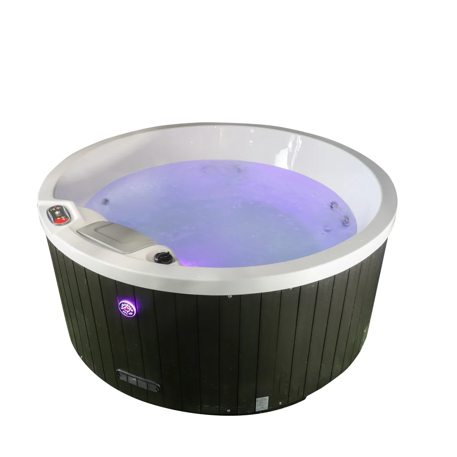 Buy online at Findyourbath.com Canadian Spa Company Okanagan Hot Tub: Portable 4-Person Jacuzzi (KH-10083)