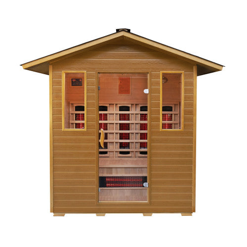 SunRay Saunas Cayenne 4-Person Outdoor HL400D