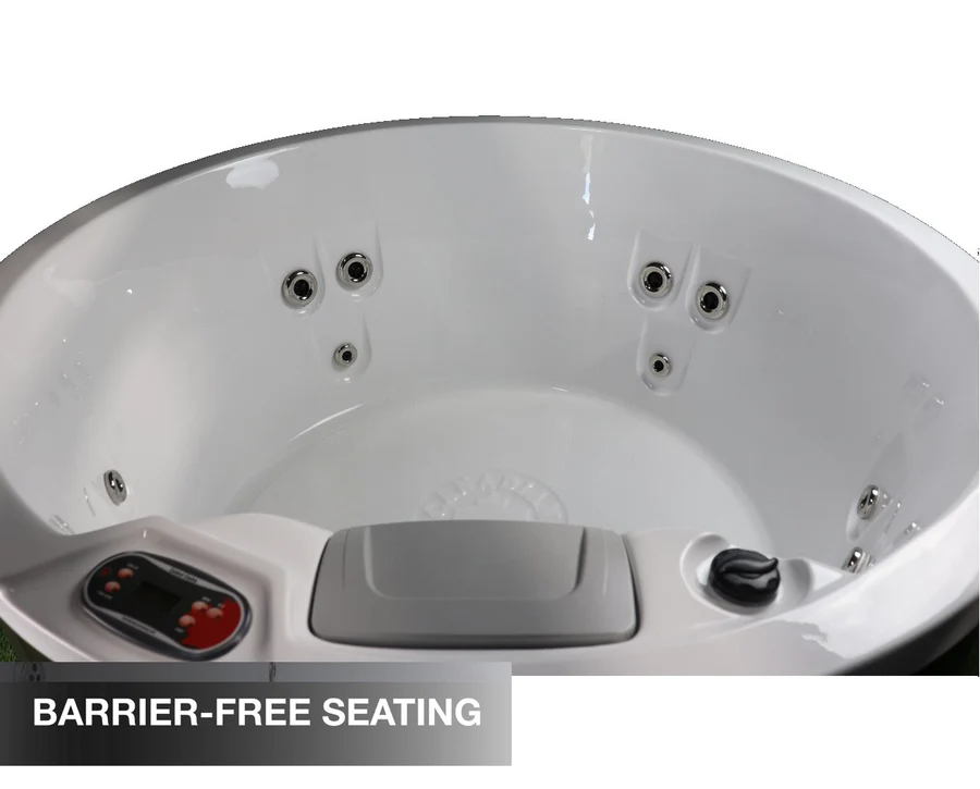 Buy online at Findyourbath.com Canadian Spa Company Okanagan Hot Tub: Portable 4-Person Jacuzzi (KH-10083)