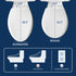 Bio Bidet Bidet Toilet Seat w/ Heated Seat BB-1700