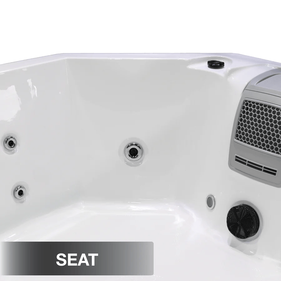 Buy online at Findyourbath.com Canadian Spa Company Muskoka Hot Tub: Portable 5-Person Jacuzzi (KH-10096)