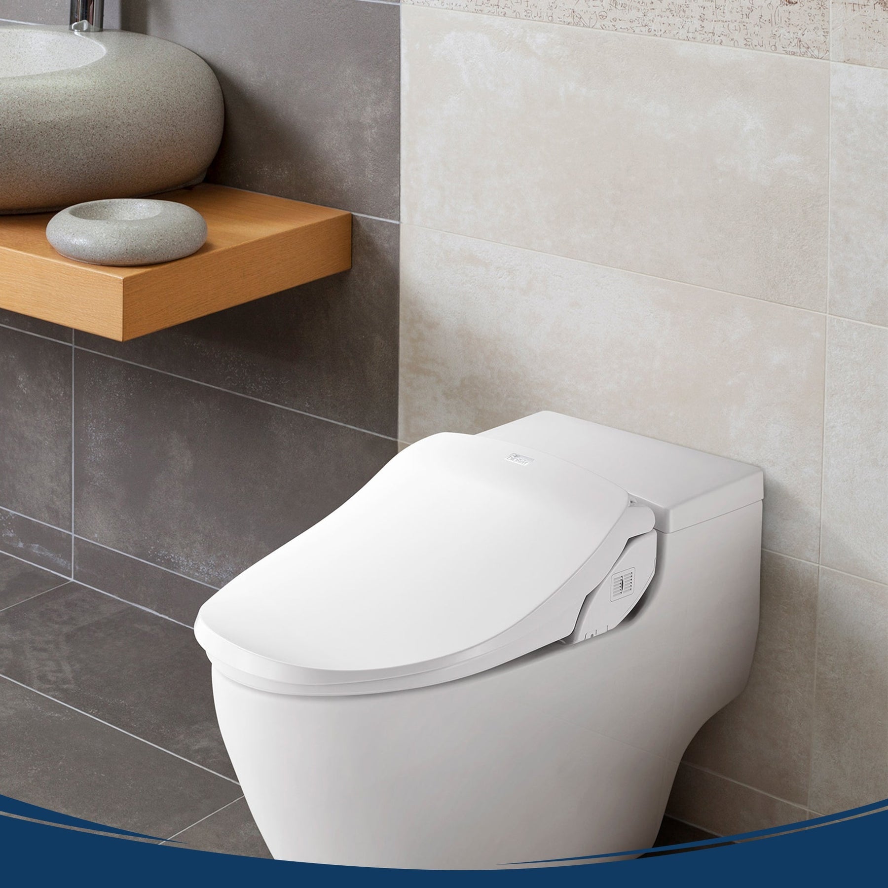 Bio Bidet "Slim Two" Toilet Bidet Seat