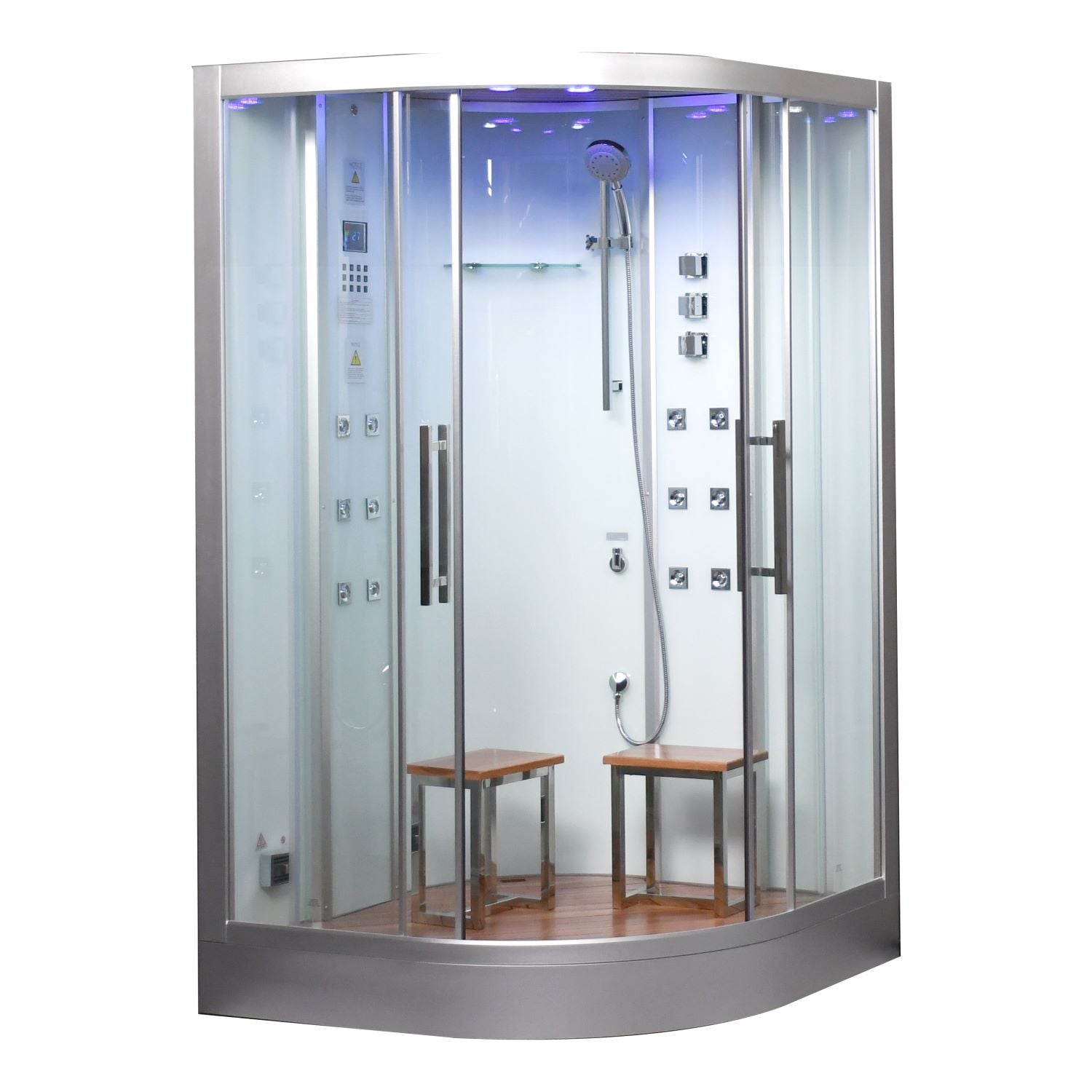 Platinum DZ962F8 Corner Steam Shower- 47