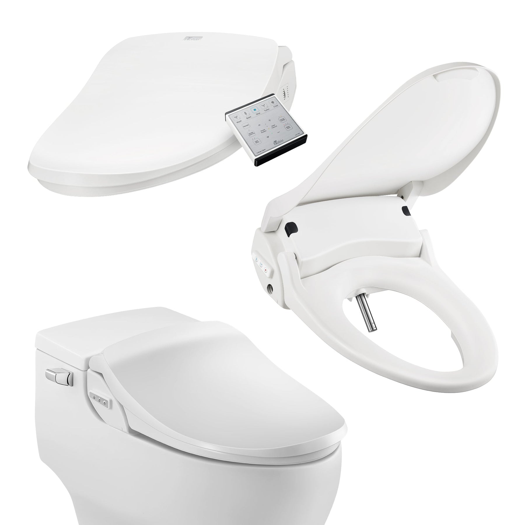 Bio Bidet "Slim Two" Toilet Bidet Seat