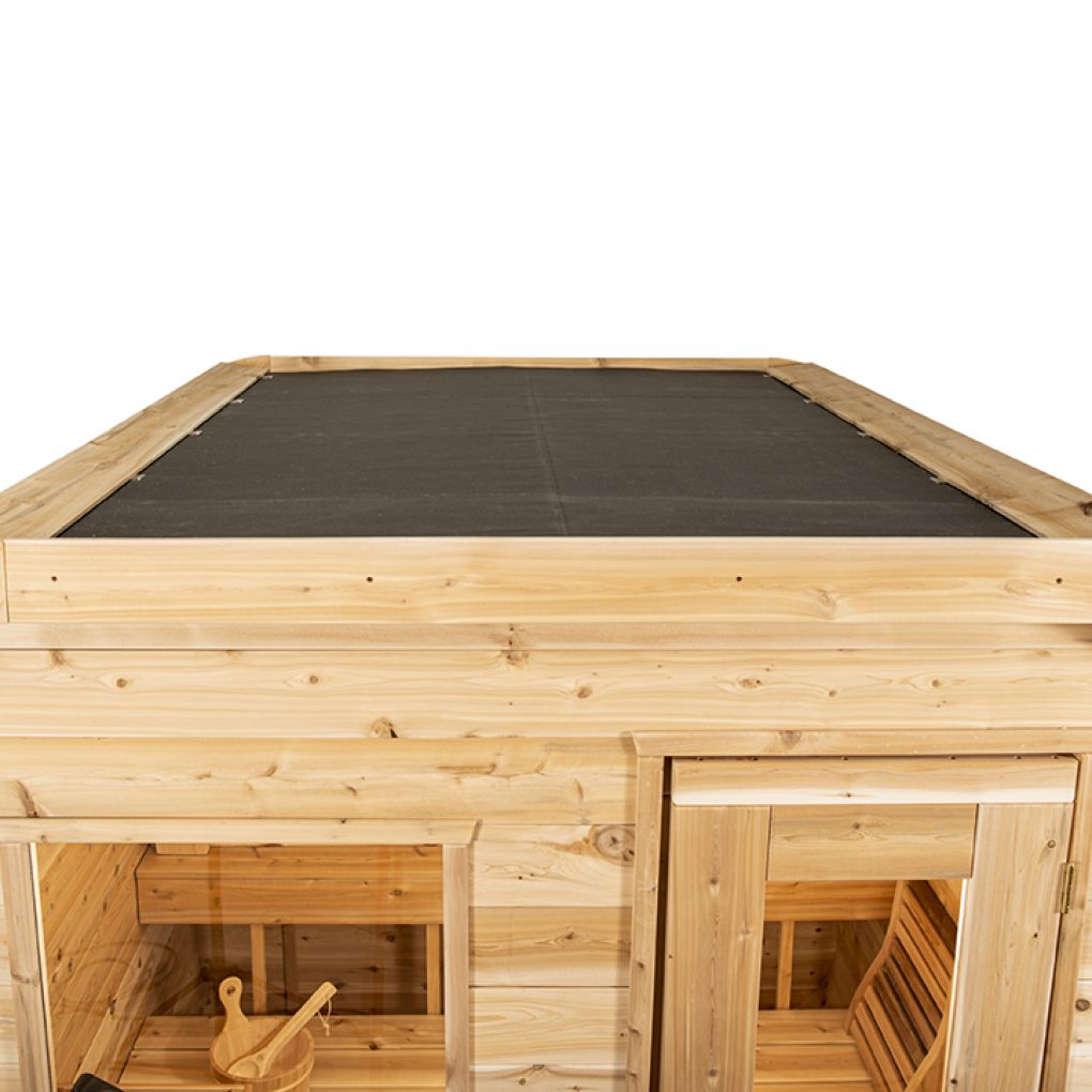 Dundalk "Luna" Outdoor Traditional Sauna | 4-Person | CTC22LU