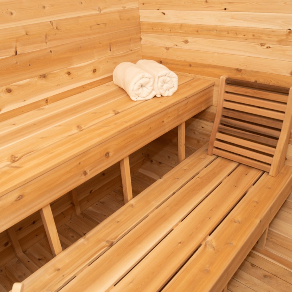 Dundalk "Luna" Outdoor Traditional Sauna | 4-Person | CTC22LU