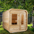 Dundalk "Luna" Outdoor Traditional Sauna | 4-Person | CTC22LU