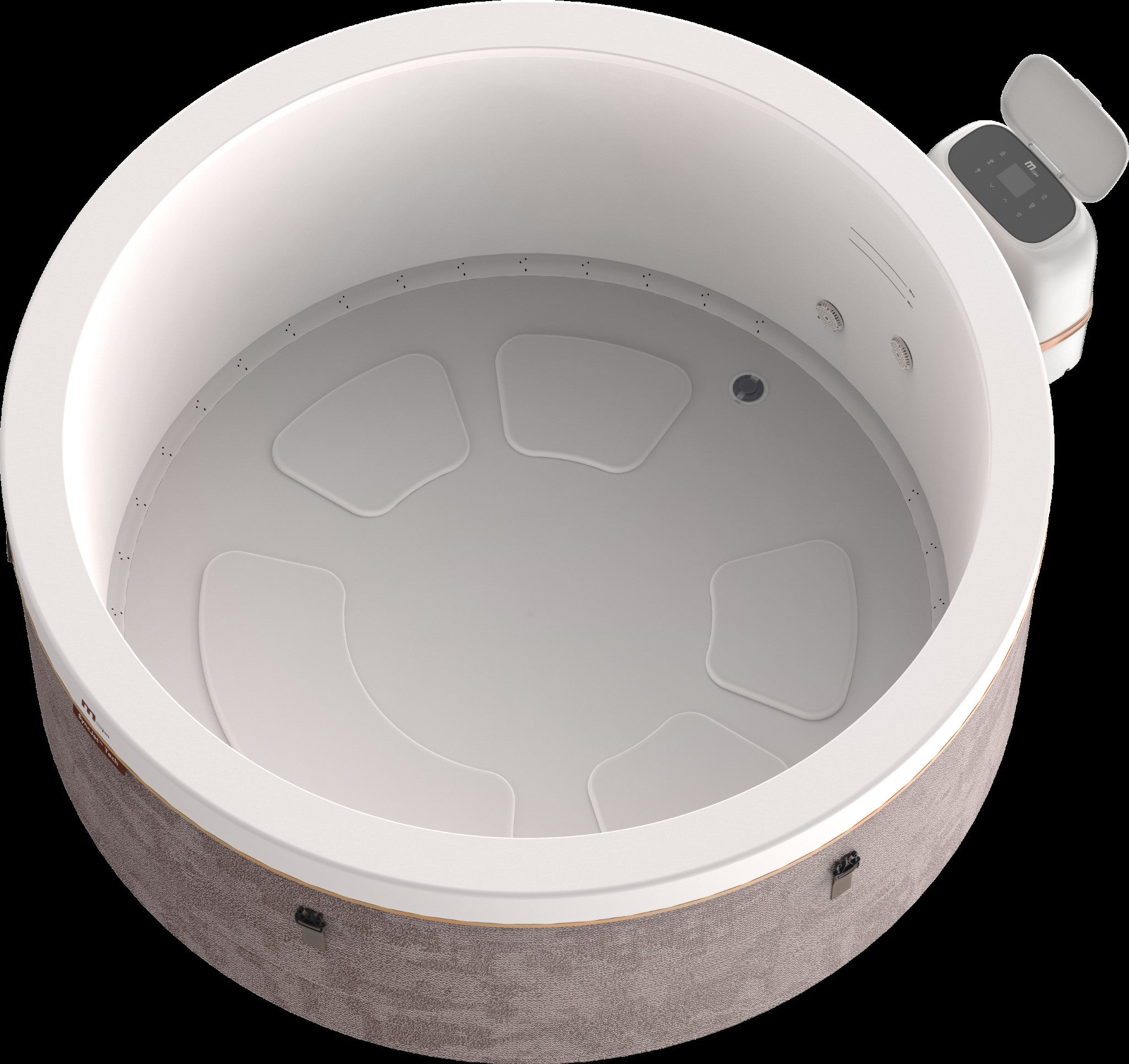 MSpa Cocoon 6-Person Portable Hot Tub with SyncJet™ Hydromassage | Verto Series