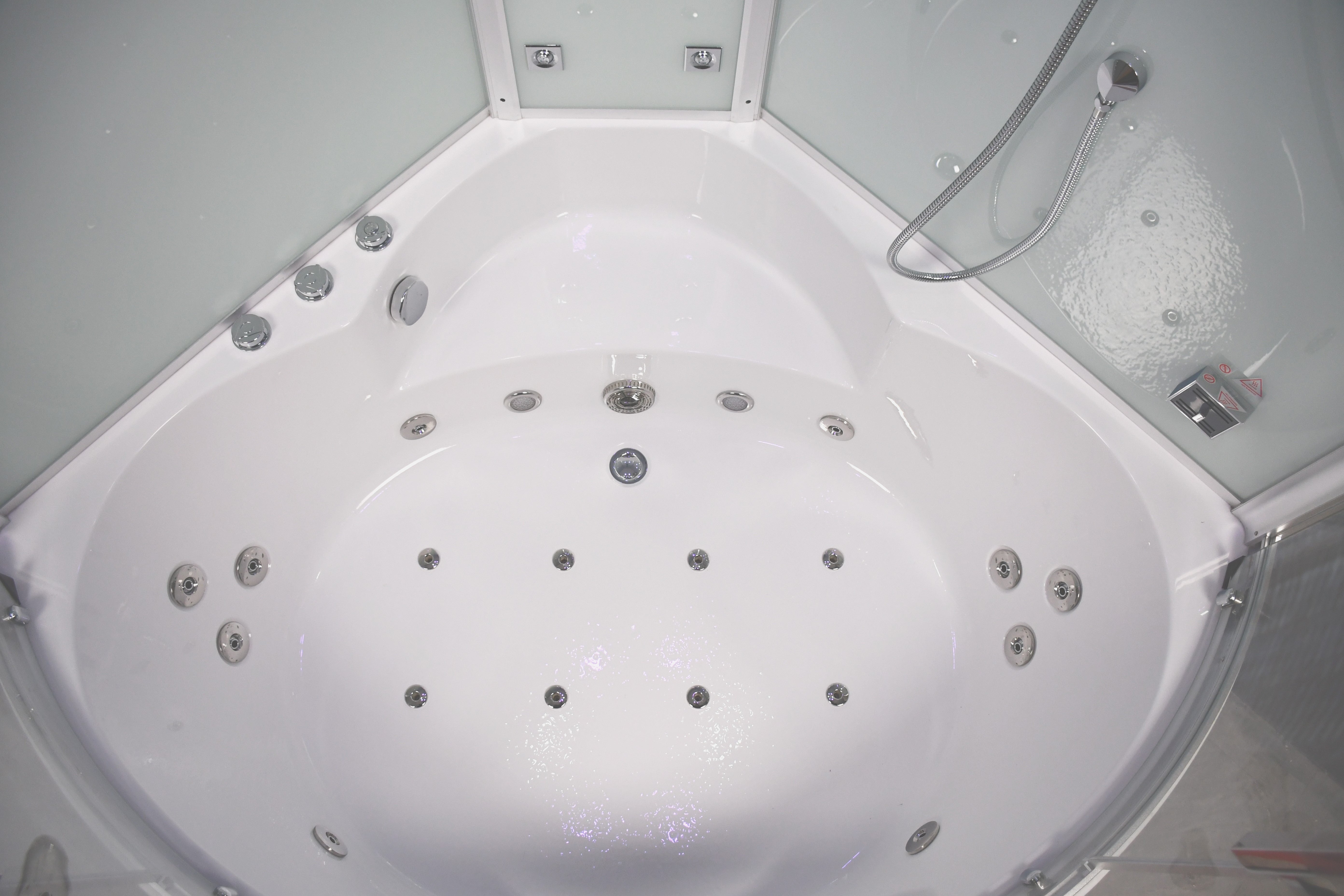Platinum DA333 Steam Shower Tub Combo - 59" x 59" x 89"