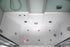 Platinum DA580 Steam Shower Jetted Tub Combo 59" x 32" x 86"