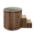 Outdoor Cold Plunge Premium Pacific Cedar Wood (tub only) | Dynamic Cold Therapy Circular Ice Bath