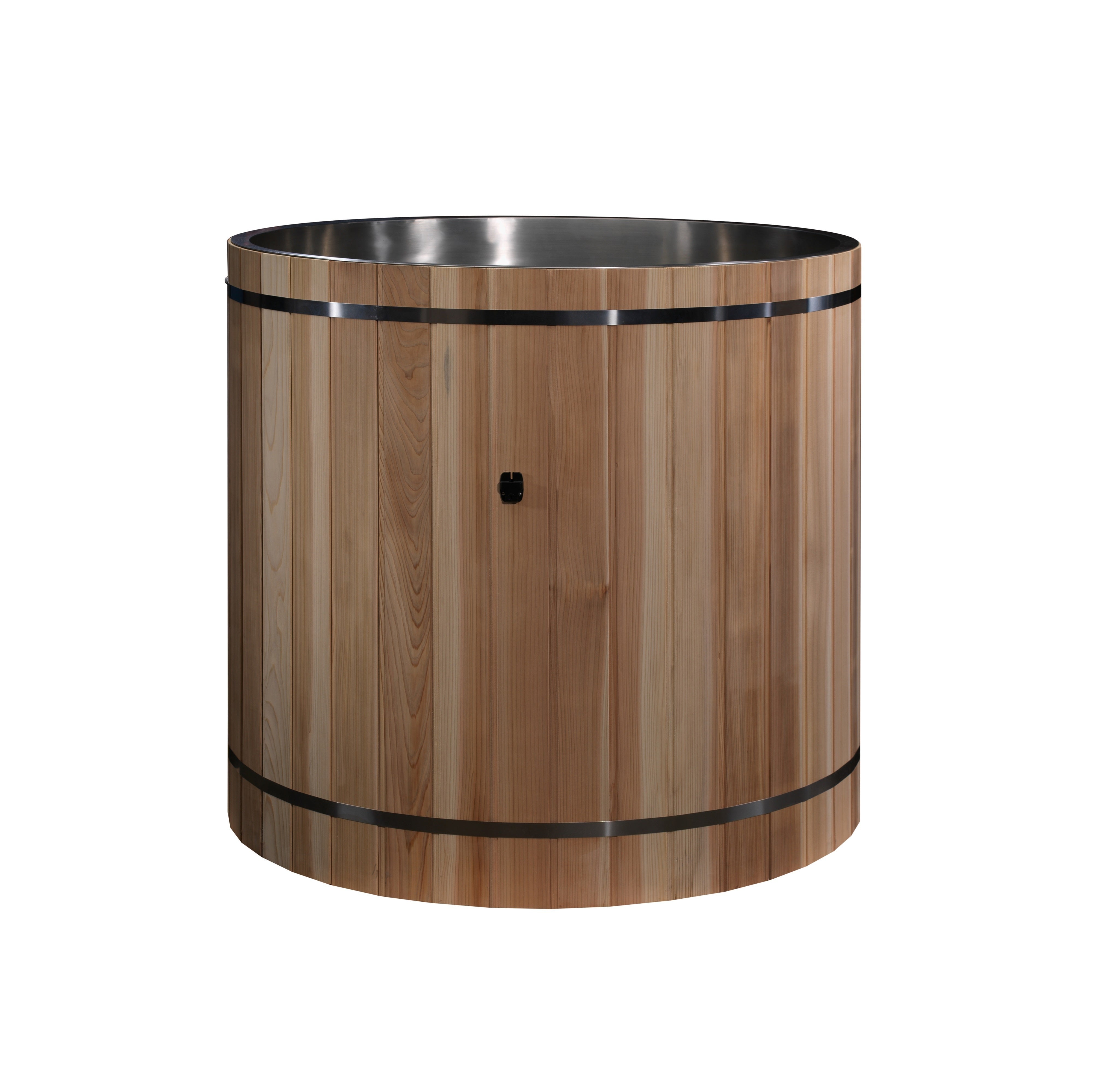 Outdoor Cold Plunge Premium Pacific Cedar Wood (tub only) | Dynamic Cold Therapy Circular Ice Bath