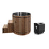 Outdoor Cold Plunge Premium Pacific Cedar Wood (tub only) | Dynamic Cold Therapy Circular Ice Bath