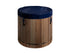 Outdoor Cold Plunge Premium Pacific Cedar Wood (tub only) | Dynamic Cold Therapy Circular Ice Bath