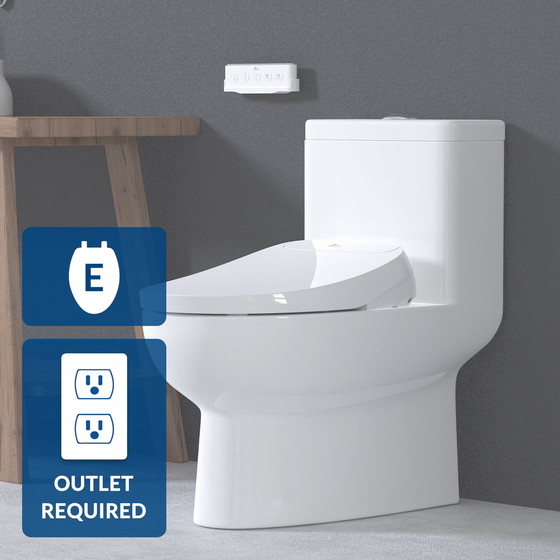 Bio Bidet Discovery DLS Toilet Bidet Seat