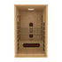 Golden Designs Dynamic "Gracia" 1-2-Person Full Spectrum Near Zero EMF FAR Infrared Sauna w/ Canadian Hemlock | DYN-6119-03 FS