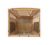 Golden Designs Dynamic "Versailles Elite" 2-person Ultra Low EMF FAR Infrared Sauna w/ Canadian Hemlock | DYN-6202-03 Elite