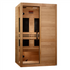 Golden Designs Dynamic "Lucca Elite" 2-person Ultra Low EMF FAR Infrared Sauna w/ Canadian Hemlock | DYN-6215-05 Elite