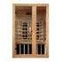 Golden Designs Dynamic "Serena" 2-Person Full Spectrum Near Zero EMF FAR Infrared Sauna w/ Canadian Hemlock | DYN-6229-03 FS
