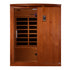 Golden Designs Dynamic "Madrid Elite" 3-person Ultra Low EMF FAR Infrared Sauna w/ Canadian Hemlock | DYN-6310-04 Elite