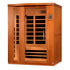 Golden Designs Dynamic "Lugano Elite" Ultra Low EMF 3-person FAR Infrared Sauna w/ Hemlock | DYN-6336-02 Elite