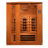 Golden Designs Dynamic "Lugano" Near Zero EMF 3-Person Full Spectrum FAR Infrared Sauna w/ Hemlock | DYN-6336-03 FS